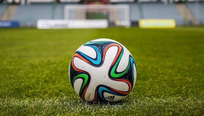 Photo by jarmoluk ball, grass, soccer, football, soccer ball, nature, sport, game, play, football field, stadium, football stadium, ball game