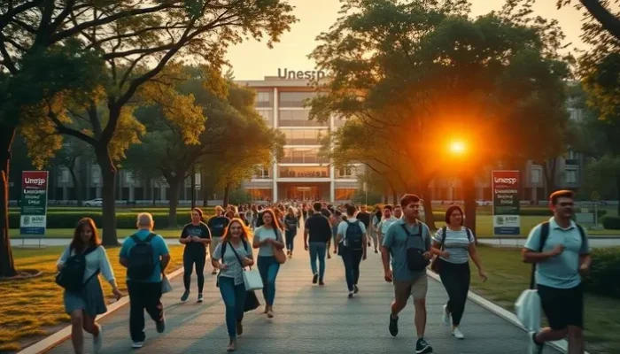 Corredores finais: Unesp 2026 se aproxima do encerramento das inscrições para o vestibular