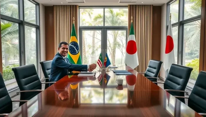 Encontro entre prefeito de Macapá e embaixador do Japão pode abrir portas para novos investimentos na capital