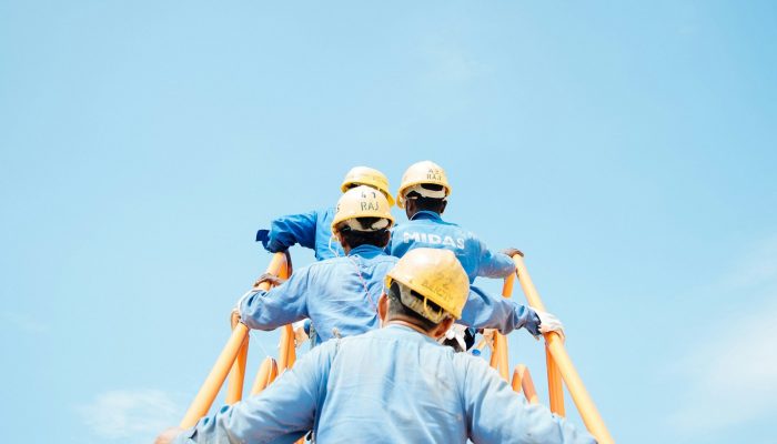 group of person on stairs