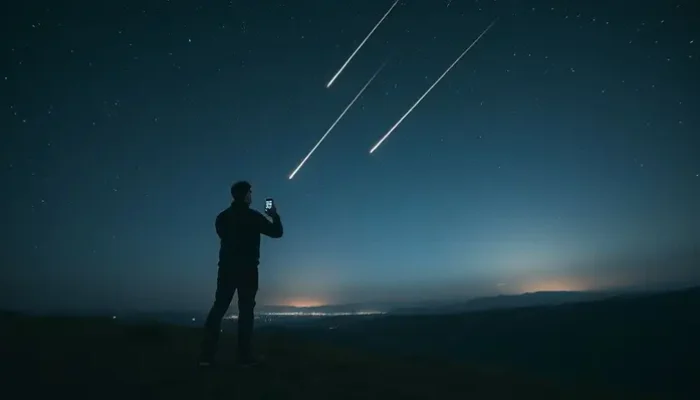 Veja como registrar a próxima chuva de meteoros usando apenas seu celular